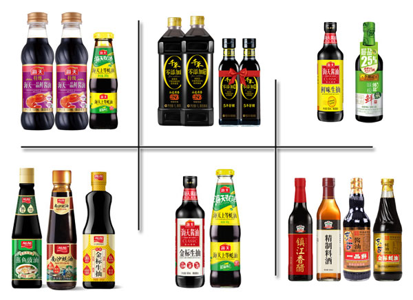 全自動(dòng)生抽灌裝機(jī)灌裝樣品展示