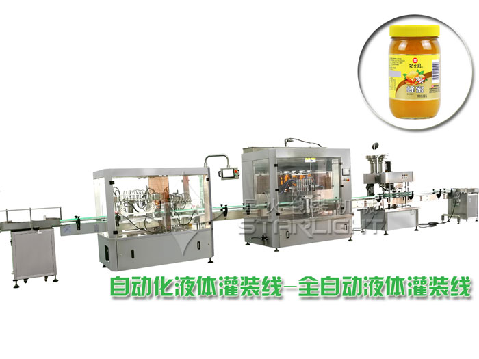自動(dòng)化液體灌裝線-全自動(dòng)液體灌裝線