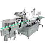 全自動液體灌裝旋蓋一體機(jī) 全自動液體灌裝旋蓋一體機(jī)